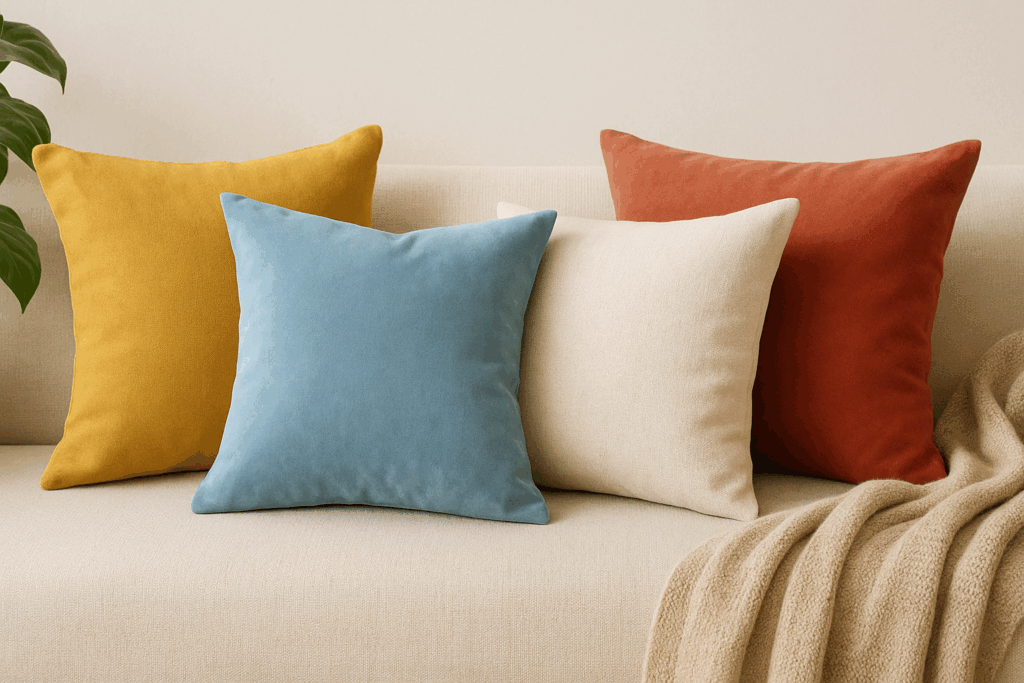 How to Pick the Best Pillow Covers for Your Home: Colours, Fabrics ...